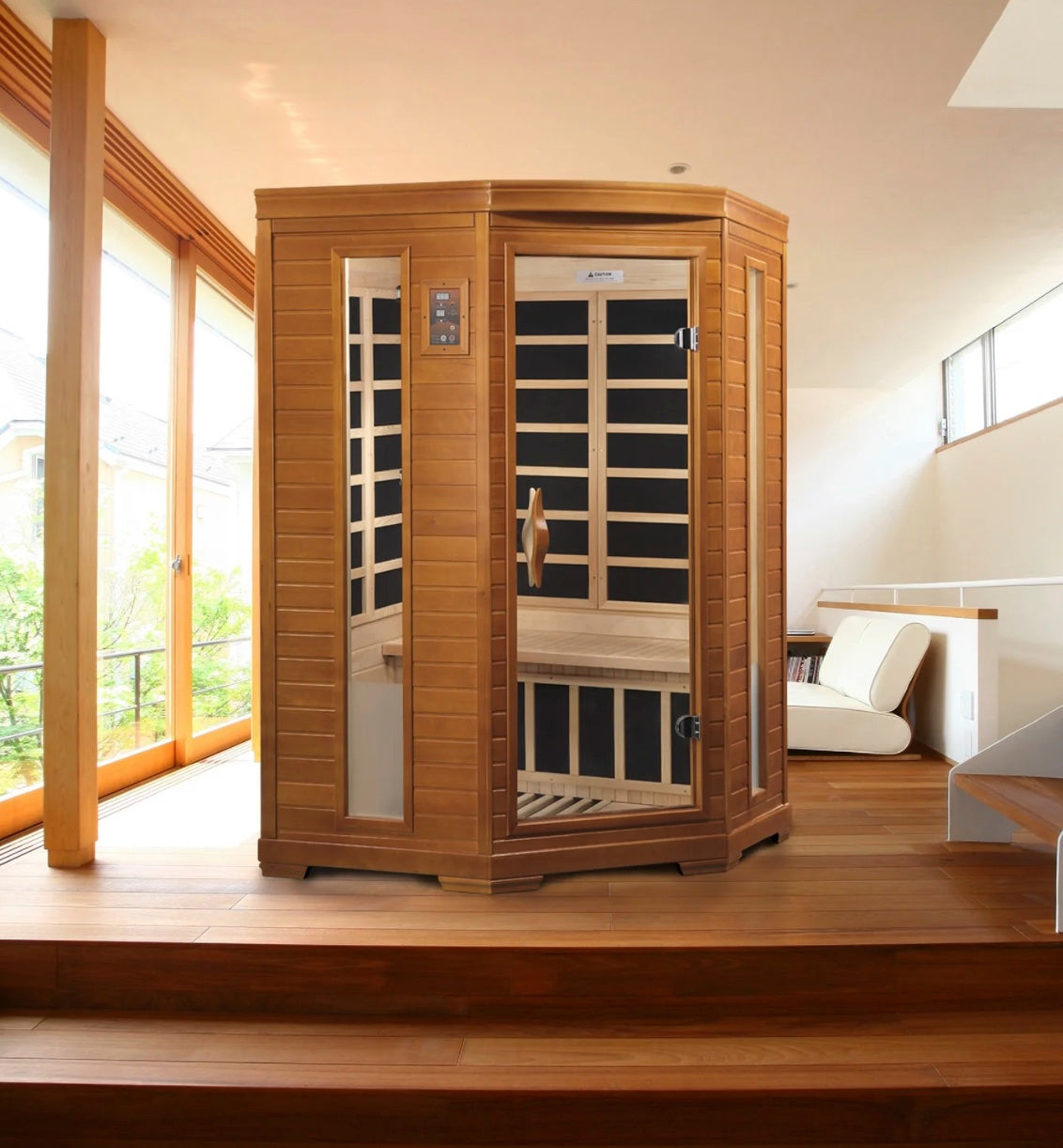 Golden Designs Dynamic Ultra Low EMF FAR Infrared Sauna, DYN-6225-02