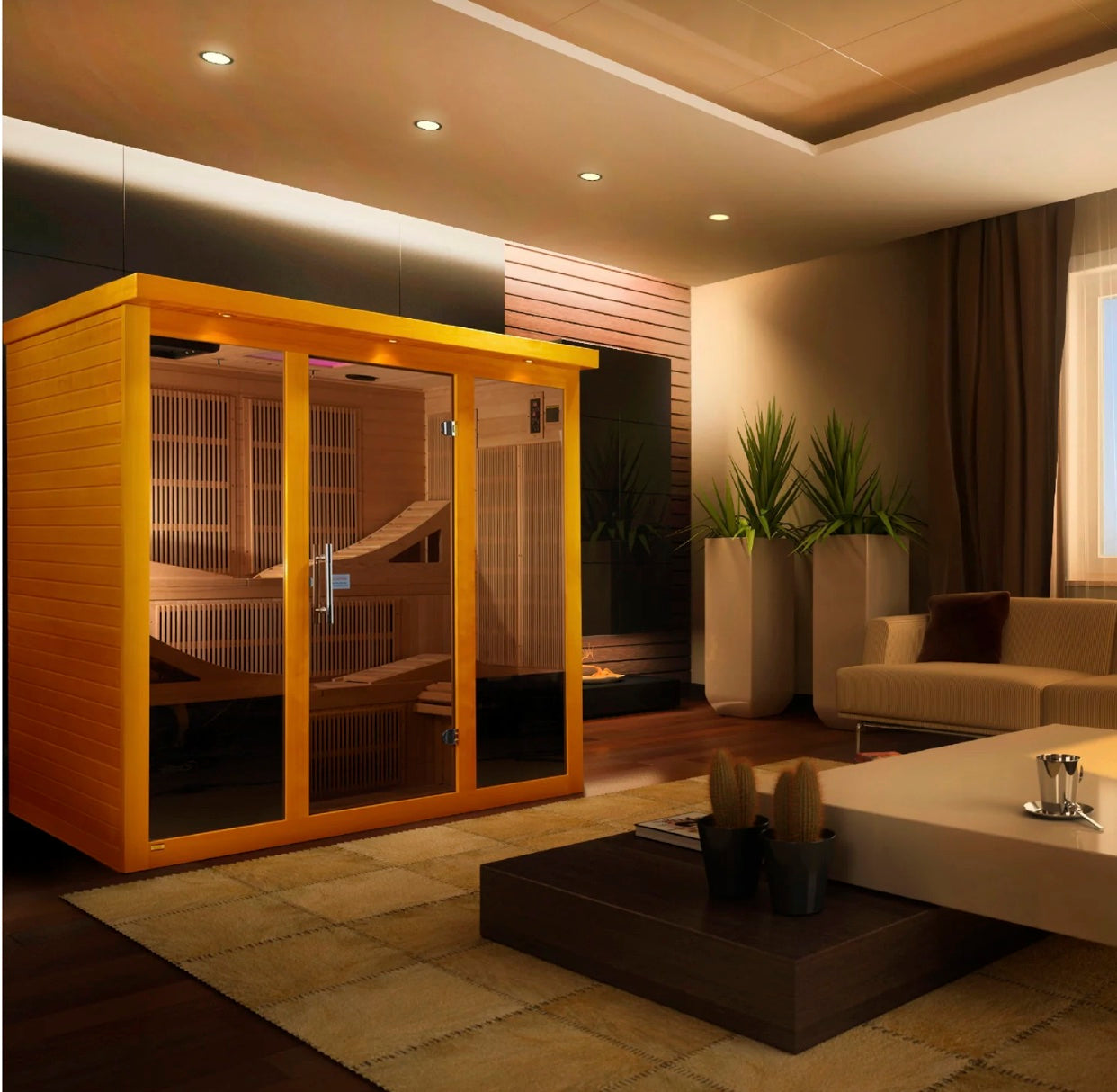 Golden Designs Elite Ultra Low EMF Far Infrared Sauna DYN-6996-01