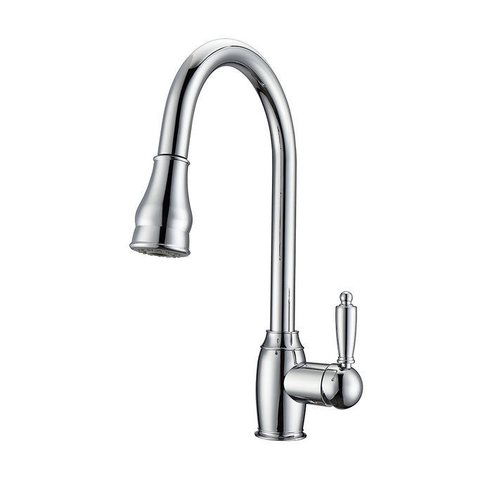 BARCLAY Bay Single Handle Kitchen Faucet with Single Handle 2 KFS408-L2-CP