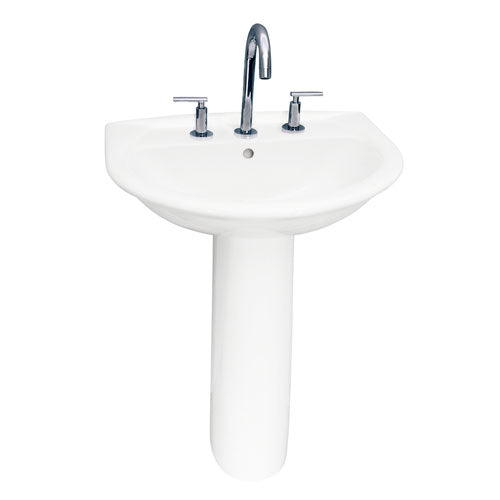 Barclay Karla 650 Pedestal Lavatory 3-351WH