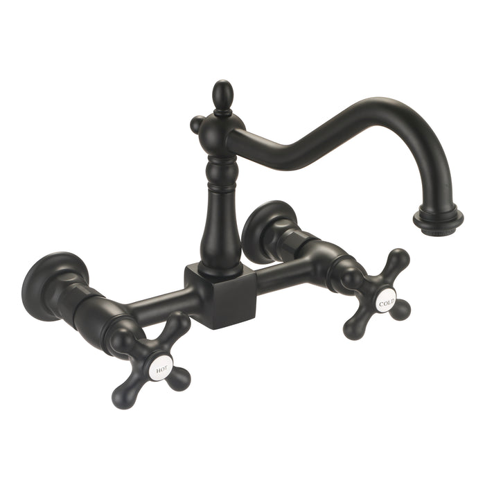 BARCLAY Kate Wall Mount Kitchen Faucet KF104-MB