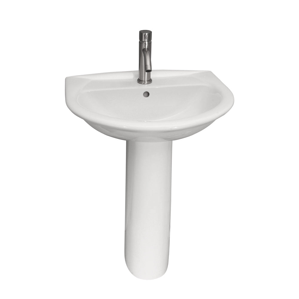 Barclay Karla 650 Pedestal Lavatory 3-351WH