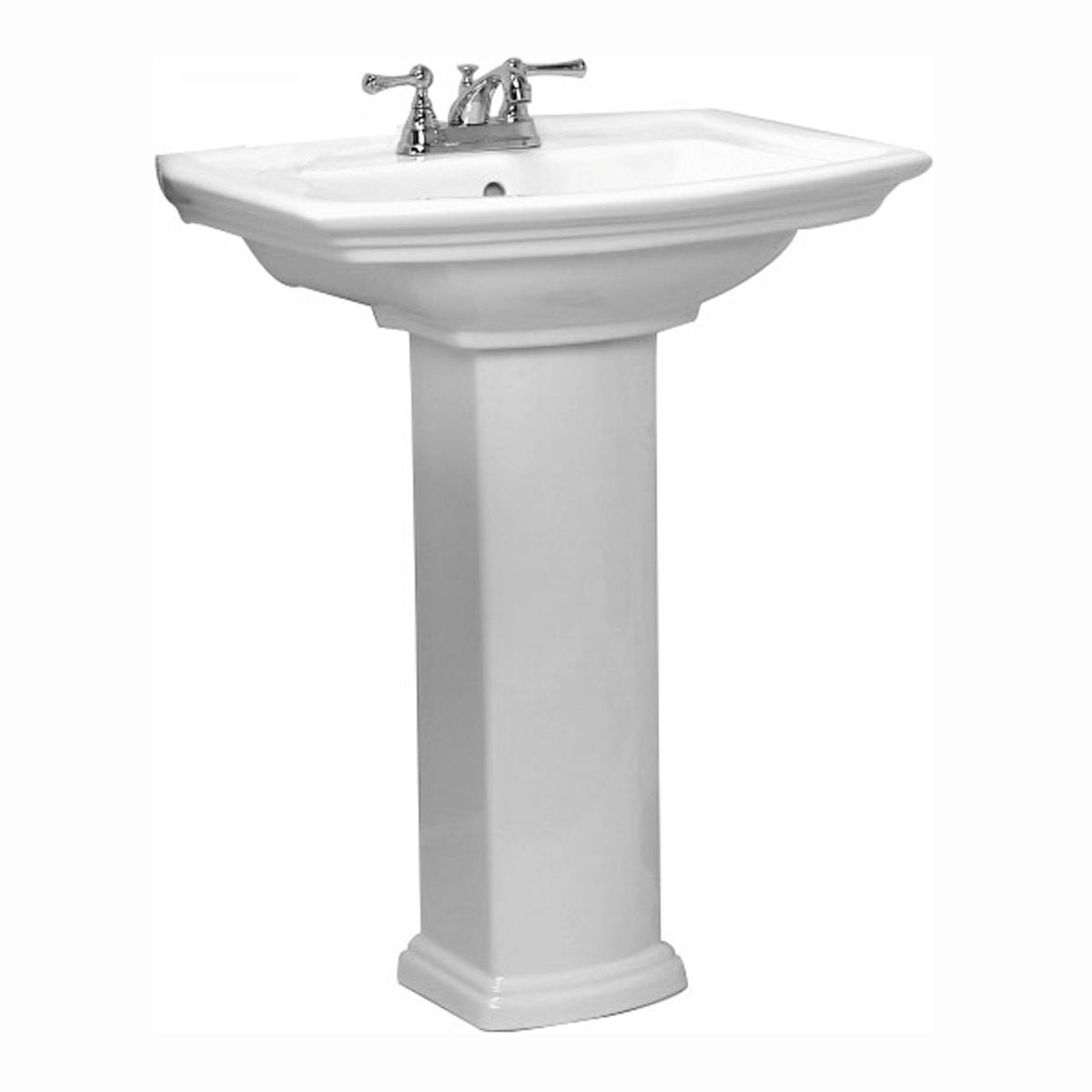 Barclay Washington 650 Pedestal Sink 3-414WH