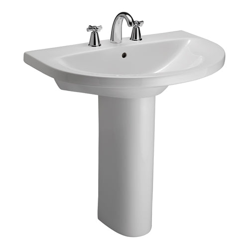 Barclay Jumeirah Pedestal Lavatory 3-678WH