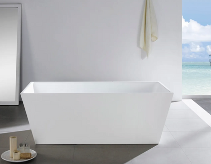 Kube Squadra 59″ Acrylic Composite Standing Bathtub KFST5059