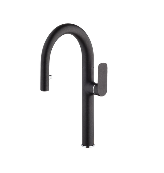 Latoscana Single Handle Pull-down Spray kitchen Faucet Spout Rotates. 09BL591B