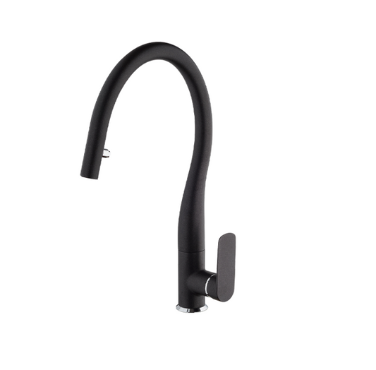 Latoscana Single Handle Pull-down Spray kitchen Faucet Spout Rotates. 09BL591D
