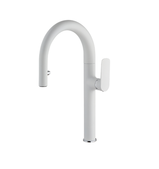 Latoscana Single Handle Pull-down Spray kitchen Faucet Spout Rotates 09WH591B