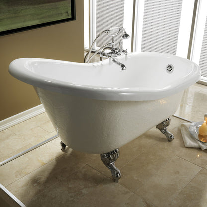 Barclay Estelle Acrylic Slipper Tub ATS60-BQ-BL