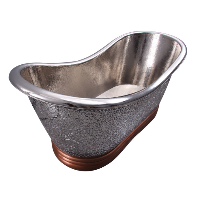 Barclay Galileo 72″ Copper Double Slipper Tub COTDSN71B-MN