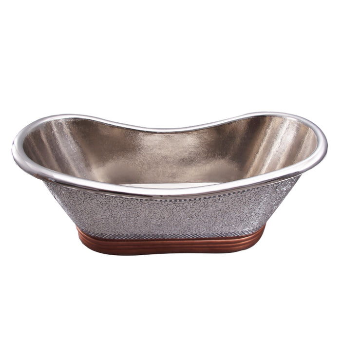 Barclay Galileo 72″ Copper Double Slipper Tub COTDSN71B-MN