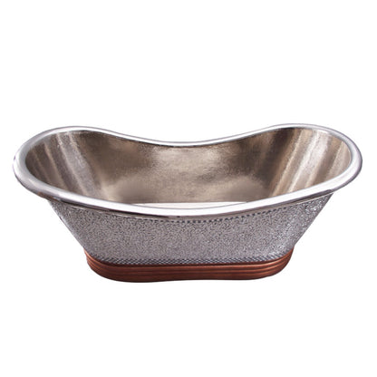 Barclay Galileo 72″ Copper Double Slipper Tub COTDSN71B-MN