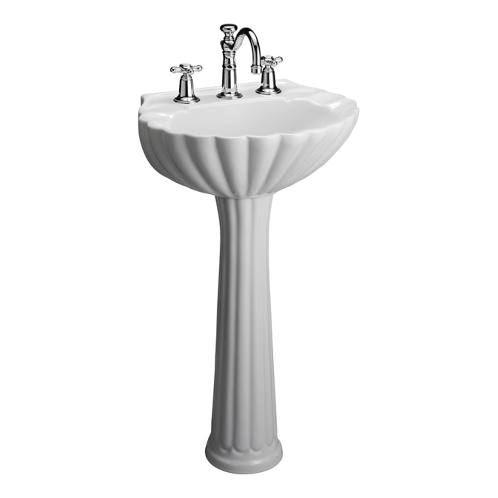 Barclay Bali Pedestal Lavatory 3-588WH