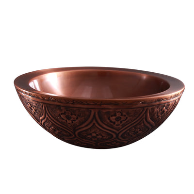 Barclay Addie Round Embossed Copper