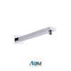 Aqua Piazza Brass Shower Set with 12" Square Rain Shower and Tub Filler