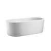 Opus Acrylic Oval Freestanding