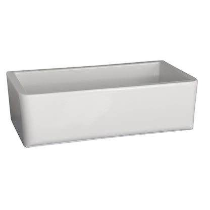 Barclay Hannah 33″ Single Bowl Fireclay Apron-Front Sink FS33R
