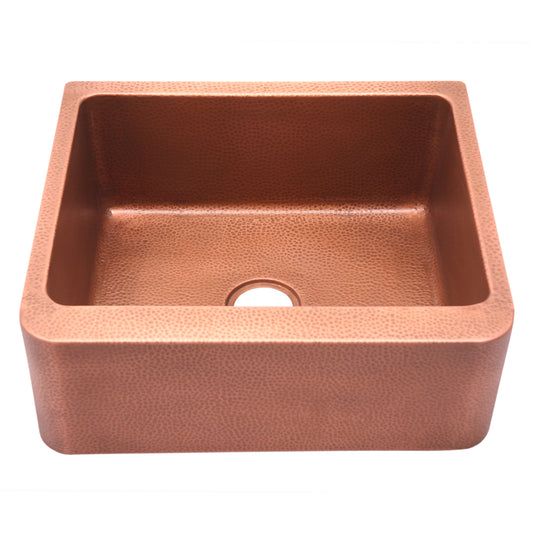 Barclay Avena Single Bowl Copper Apron-Front Sink FSCSB3112-AC