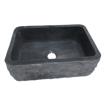 Barclay Birgitta Single Bowl Granite Apron-Front Sink FSGSB4014-GPBL
