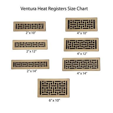 Barclay Ventura Iron Heat Register