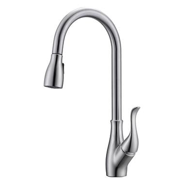 Barclay Casoria Single Handle Kitchen Faucet with Pull-Down Spray