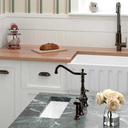 Barclay Julie Single Bowl Fireclay Kitchen Sink KS23