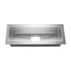 Barclay 23 Whitesboro Zero Radius Stainless Steel Prep Sink